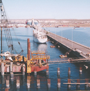 Ampliación de Muelle de Puerto Madryn - Prov. de Chubut